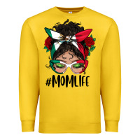 Lemon mexican mom life messy bun mama Premium Sweatshirt - BundleAndBundleShop