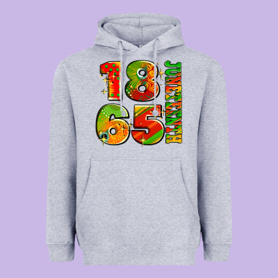 1865 Juneteenth Heavyweight Hoodie Designed By Adodesignshop