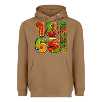 Toasted Coconut 1865 juneteenth Heavyweight Hoodie - AdoDesignShop