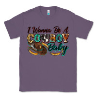 Lavender i wanna be a cowboy baby Classic Tee - Zillion Design Studio
