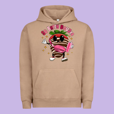 So Berry Buojee Urban Hoodie Designed By Maliassmallbusiness