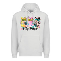 Dove Grey my peeps Premium Hoodie - MaliasSmallBusiness