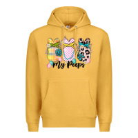 Mustard my peeps Premium Hoodie - MaliasSmallBusiness