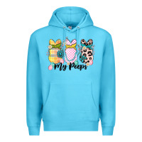 Ocean Blue my peeps Premium Hoodie - MaliasSmallBusiness