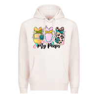 Pale Pink my peeps Premium Hoodie - MaliasSmallBusiness