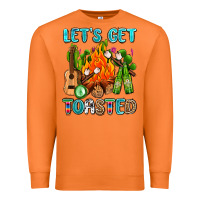 Carrot let's get toasted with camp fire Premium Sweatshirt - AdoDesignShop