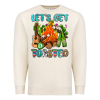 Let's Get Toasted With Camp Fire Premium Sweatshirt | Teevron