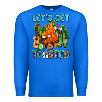 True Royal let's get toasted with camp fire Premium Sweatshirt - AdoDesignShop