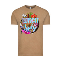 Vintage Coffee western lunch lady Vintage Tee - BarkalooDesign