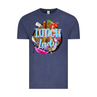 Vintage Denim western lunch lady Vintage Tee - BarkalooDesign