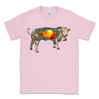 Charolais Bull With Desert And Leopard Classic Tee | Teevron