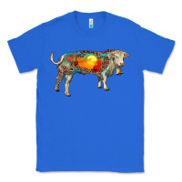 True Royal charolais bull with desert and leopard Classic Tee - RanaPortraitStore