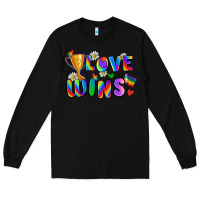 Black love wins Long Sleeve Tee - Zillion Design Studio