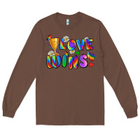 Chestnut love wins Long Sleeve Tee - Zillion Design Studio