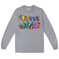 Heather Grey love wins Long Sleeve Tee - Zillion Design Studio