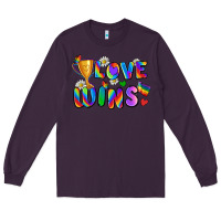 Plum love wins Long Sleeve Tee - Zillion Design Studio