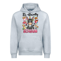 Heather Grey its officially season Urban Hoodie - MaliasSmallBusiness