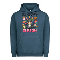 Pigment Midnight Navy its officially season Urban Hoodie - MaliasSmallBusiness