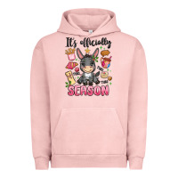 Pigment Salmon its officially season Urban Hoodie - MaliasSmallBusiness