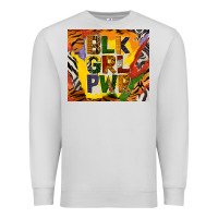 Dove Grey black girl power tumbler Premium Sweatshirt - BundleAndBundleShop