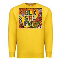 Black Girl Power Tumbler Premium Sweatshirt | Teevron