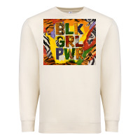 Sandshell black girl power tumbler Premium Sweatshirt - BundleAndBundleShop