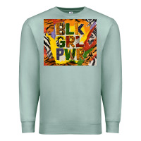Seafoam black girl power tumbler Premium Sweatshirt - BundleAndBundleShop