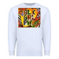 White black girl power tumbler Premium Sweatshirt - BundleAndBundleShop