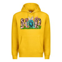 Lemon hop rabbit Premium Hoodie - MaliasSmallBusiness