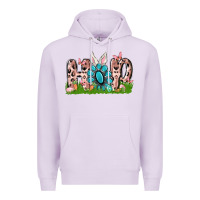 Lilac hop rabbit Premium Hoodie - MaliasSmallBusiness