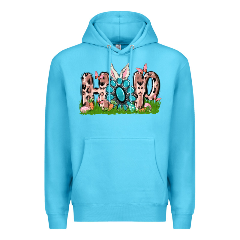 Hop Rabbit Premium Hoodie by MaliasSmallBusiness | Teevron