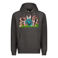 Smoke hop rabbit Premium Hoodie - MaliasSmallBusiness
