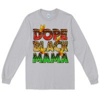 Moon Dust dope black mama with butterflies Long Sleeve Tee - texasbilliewilder