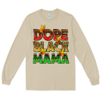 Mushroom dope black mama with butterflies Long Sleeve Tee - texasbilliewilder
