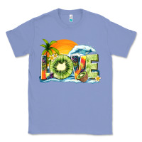 Colony Blue love kiwi summer Classic Tee - texasbilliewilder