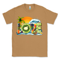 Toasted Coconut love kiwi summer Classic Tee - texasbilliewilder