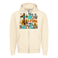 Sandshell this is how i fight my battles Zipper Hoodie - Zillion Design Studio