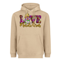 Mushroom love mardi gras gnome Heavyweight Hoodie - JahusDesignShop