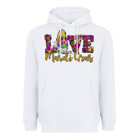 White love mardi gras gnome Heavyweight Hoodie - JahusDesignShop