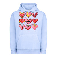 Pigment Grape Ice sketch hearts Urban Hoodie - MaliasSmallBusiness