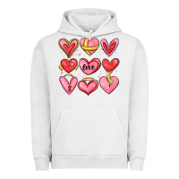 Pigment Lunar Rock sketch hearts Urban Hoodie - MaliasSmallBusiness