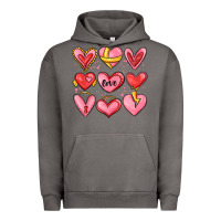 Pigment Tornado sketch hearts Urban Hoodie - MaliasSmallBusiness