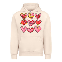 Sandshell sketch hearts Urban Hoodie - MaliasSmallBusiness