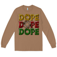 Toasted Coconut dope dope dope Long Sleeve Tee - texasbilliewilder