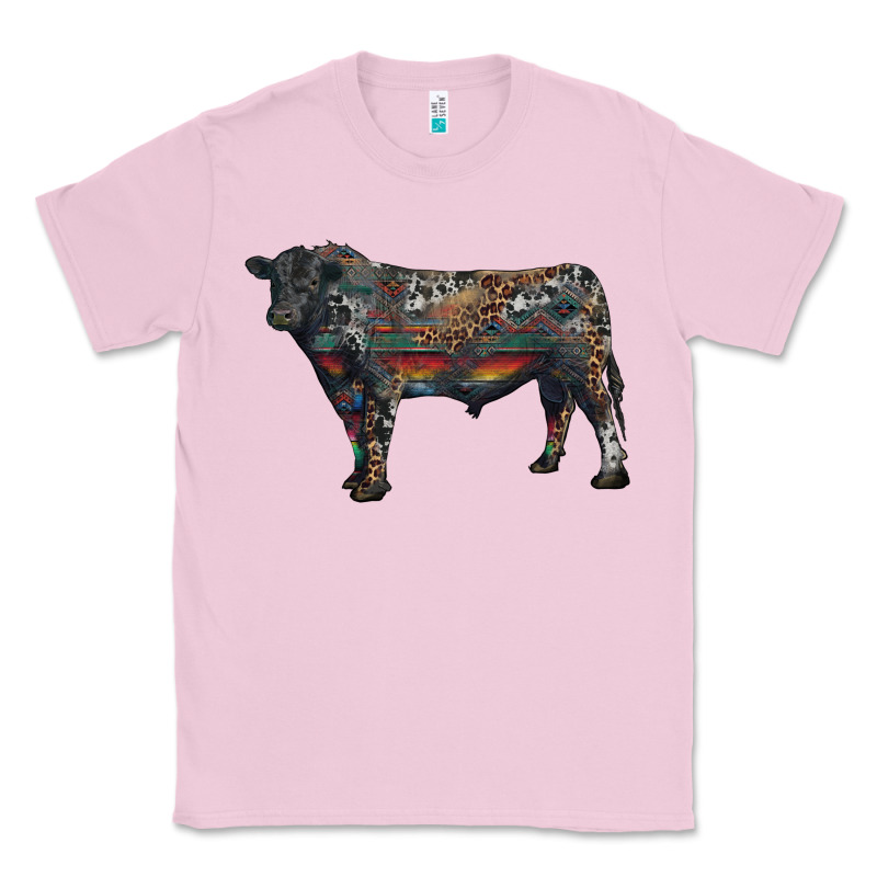 Black Angus Bull With Western Patterns Classic Tee by RanaPortraitStore | Teevron