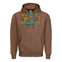 Chestnut mother hustler Zipper Hoodie - Zillion Design Studio