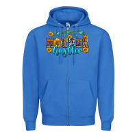 True Royal mother hustler Zipper Hoodie - Zillion Design Studio