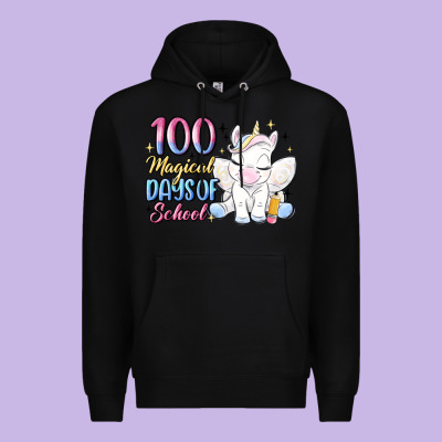 100 Magical Days Of School Premium Hoodie Designed By Maliassmallbusiness