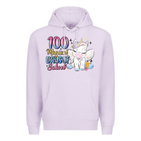Lilac 100 magical days of school Premium Hoodie - MaliasSmallBusiness