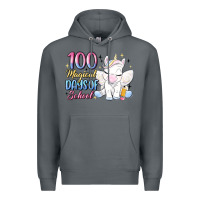 Rock 100 magical days of school Premium Hoodie - MaliasSmallBusiness